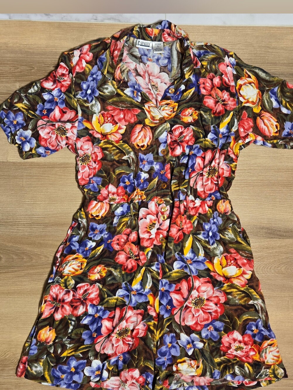 Vintage Floral Romper